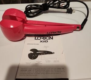 Lorion Pink X20 Hair Curler With Manual